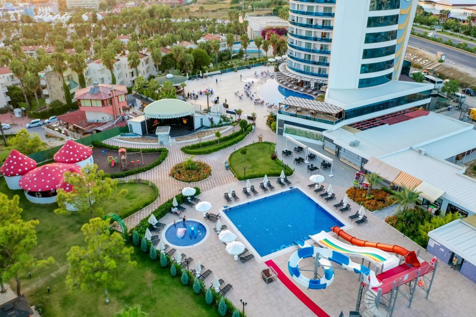 The Marilis Hill Resort Hotel & Spa Ultra All Inclusive Okurcalar Exteriör bild